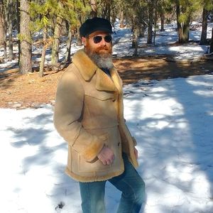 Heavy Sheepskin Coat